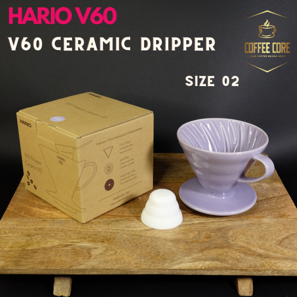 Hario Pourover VDC-02-PUH-EX ceramică V60 02 violet