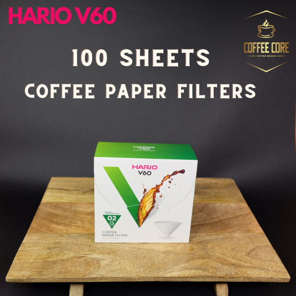 FIltre hartie espresoare HARIO VCF-02-100W, 100 bucati